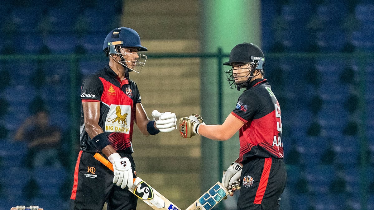 Anuj Rawat and Sujal Singh. - Delhi Premier League